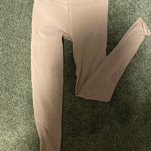 lulu lemon leggings light pink soft and comfy
